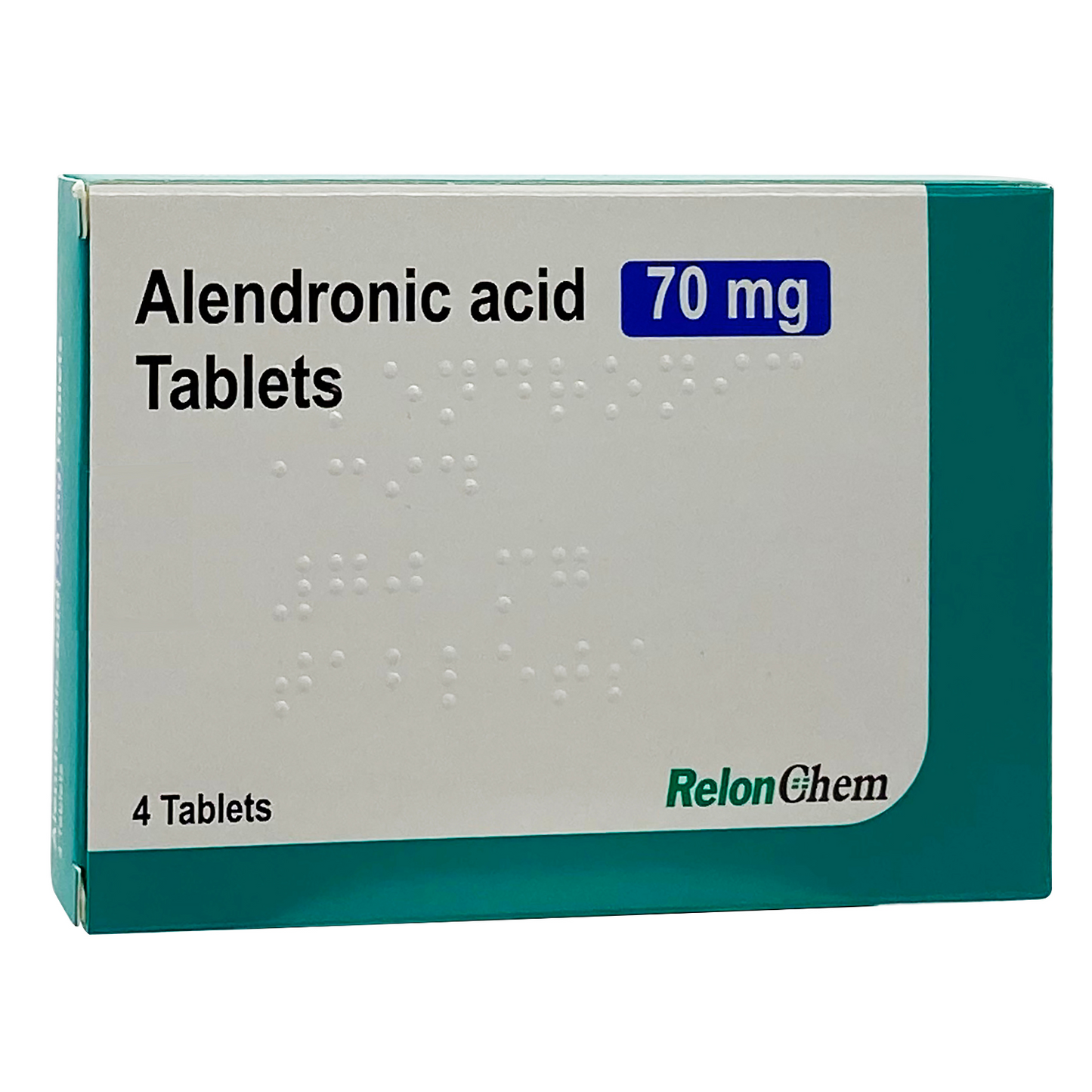 Alendronic acid 70mg Tablets x 4