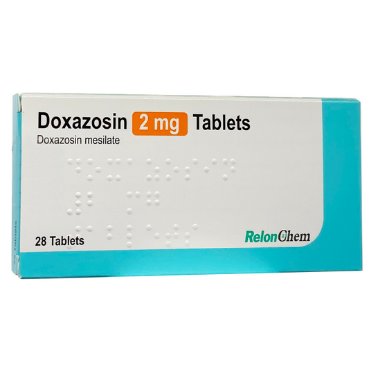 Doxazosin 2mg Tablets x 28