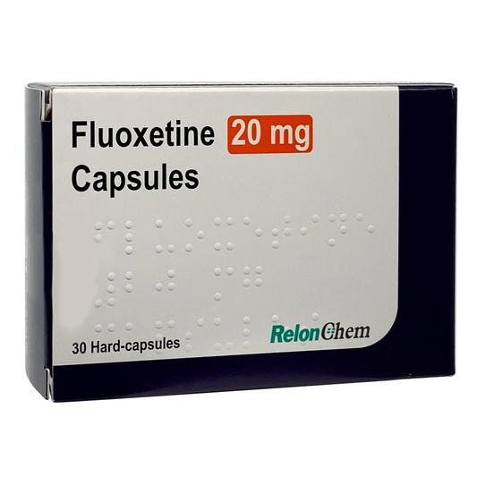 Fluoxetine 20mg Capsules x 30