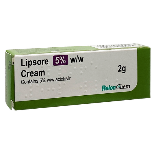 Lipsore 5% w/w Cream 2g