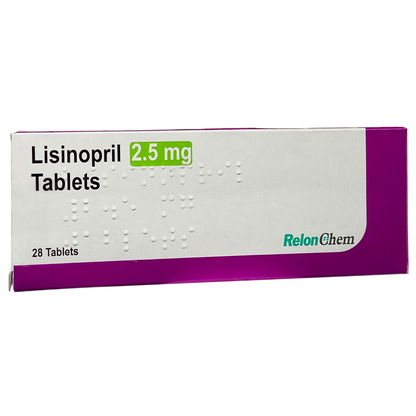 Lisinopril 2.5mg Tablets x 28s