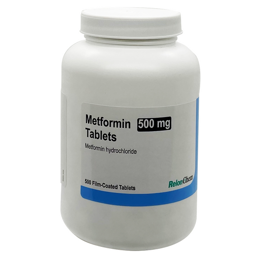 Metformin 500mg Tablets Film-coated Tablets x 500