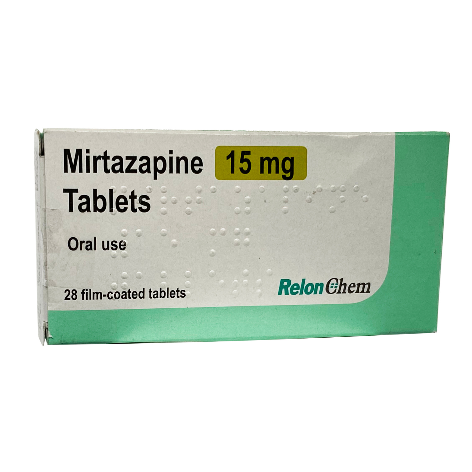 Mirtazapine 15mg Tablets X 28 RelonChem Mirtazapine 15mg tablets x 28 relonchem