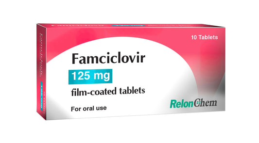 Famciclovir 125mg film-coated Tablets x 10