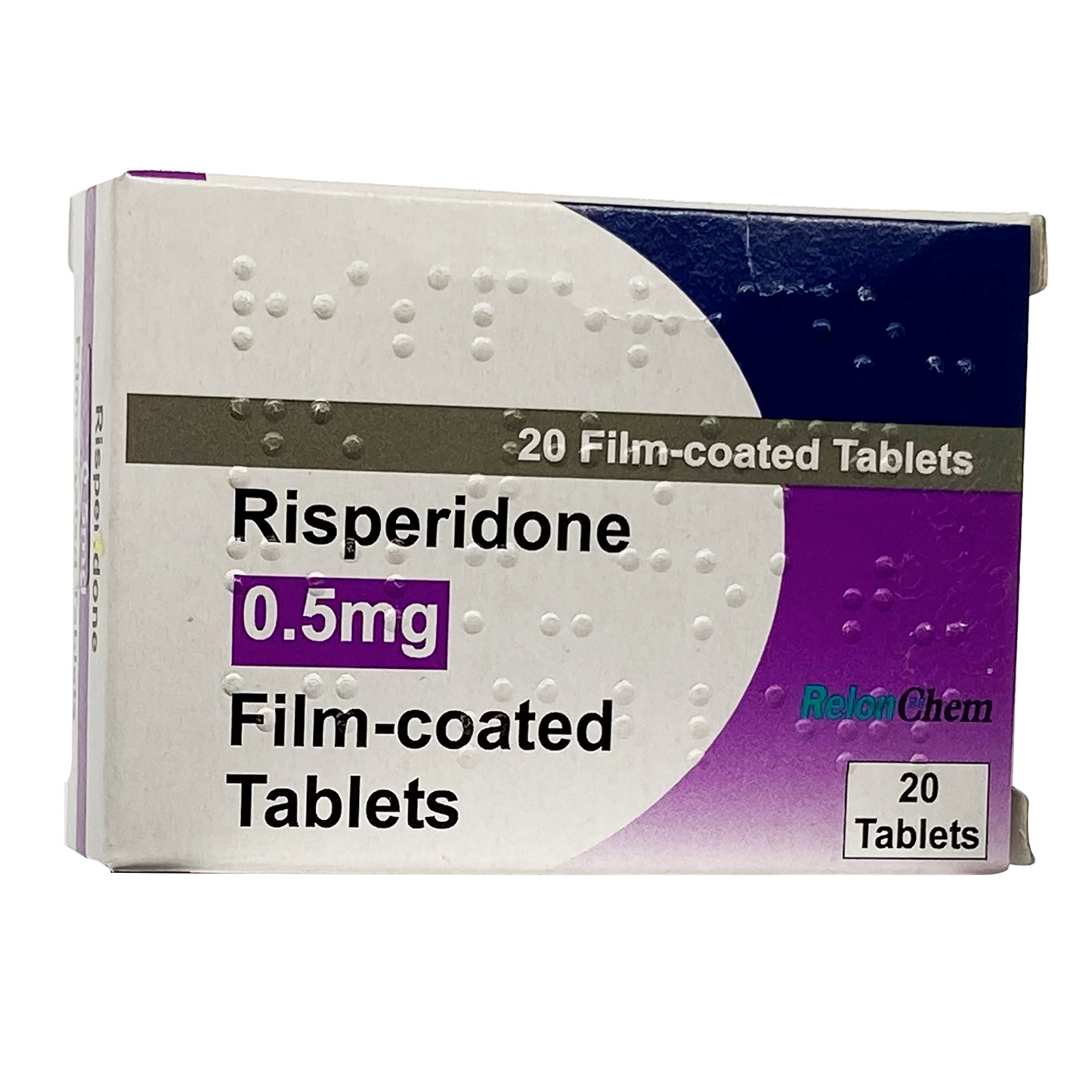 Risperidone 0.5mg Film-coated Tablets x 20