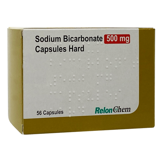 Sodium Bicarbonate 500mg Capsules Hard x 56